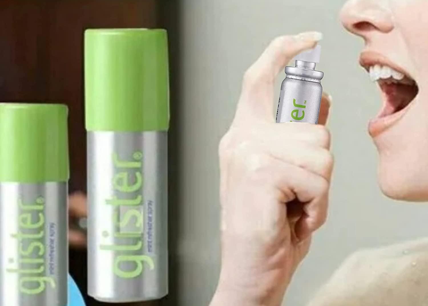 Amway Glister Mouth Freshener Spray 2Pack Mint Flavored