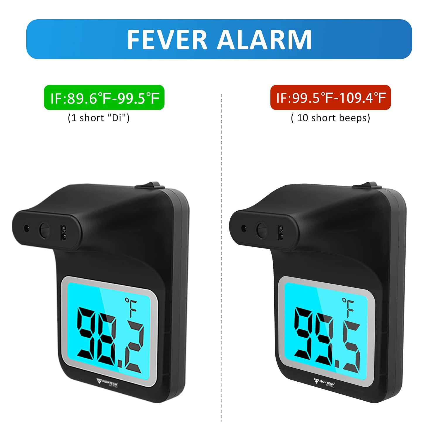 2022 Wall Thermometer with Stand Infrared Forehead Wall Mounted