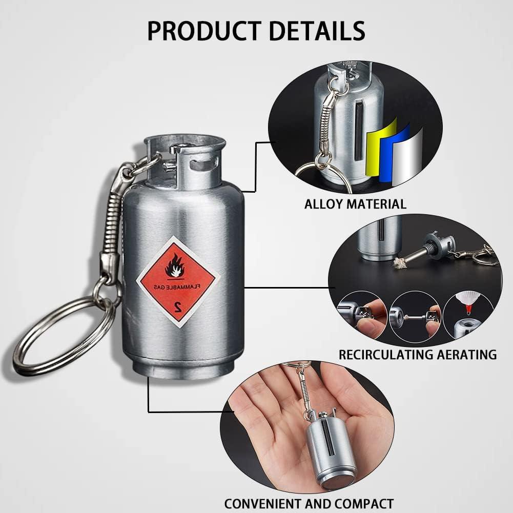  Permanent Flint Keychain,10000 Times Reusable Keychain Match,  Keychain Lighter Waterproof Match,Oil Lighter, Permanent Match,Waterproof  Emergency Survival Camping Keychain Lighter For Outdoor