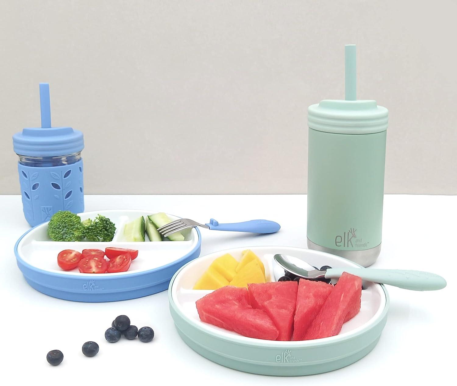 Kinderen geïsoleerde drinkbekers met handvat - 2 stuks, lekvrij