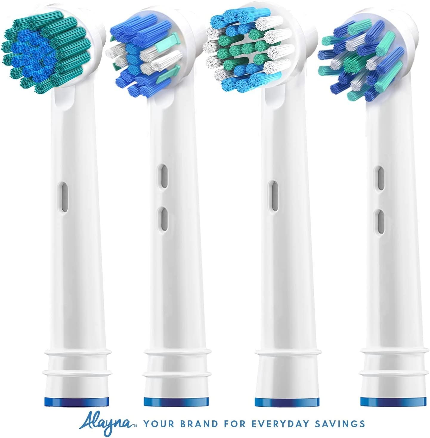 Alayna Replacement Toothbrush Heads for Oral B Braun Electric