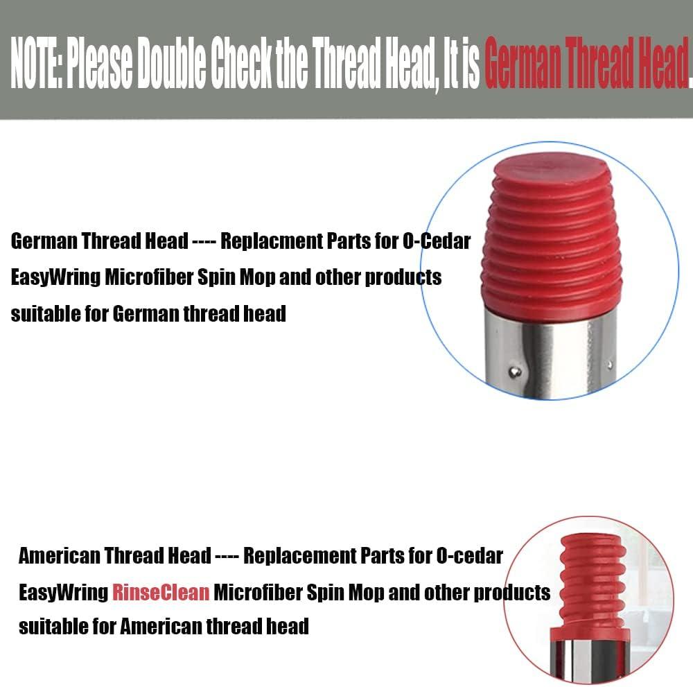 Mop Handle For Ocedar, Mop Handle For O Cedar, Spin Mop Replacement Handle O Cedar 4 Section Spin Mop Handles Base Ocedar 30 58 Mop Stick Pole Handle Base Oced