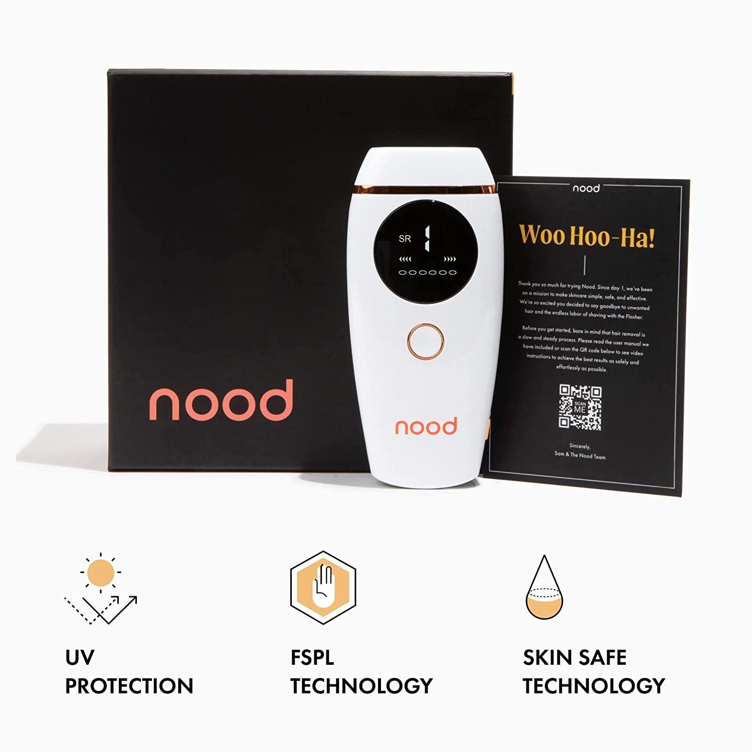 The Flasher 2.0 by Nood IPL Laser Hair Removal Handset Painfree and