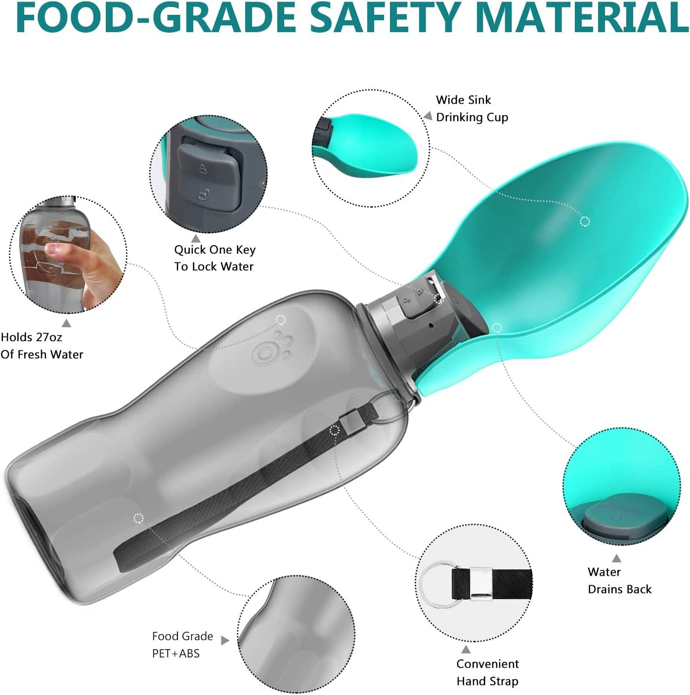 Dog Water Bottle Portable Dog Water Bottle Dog Water Dispenser