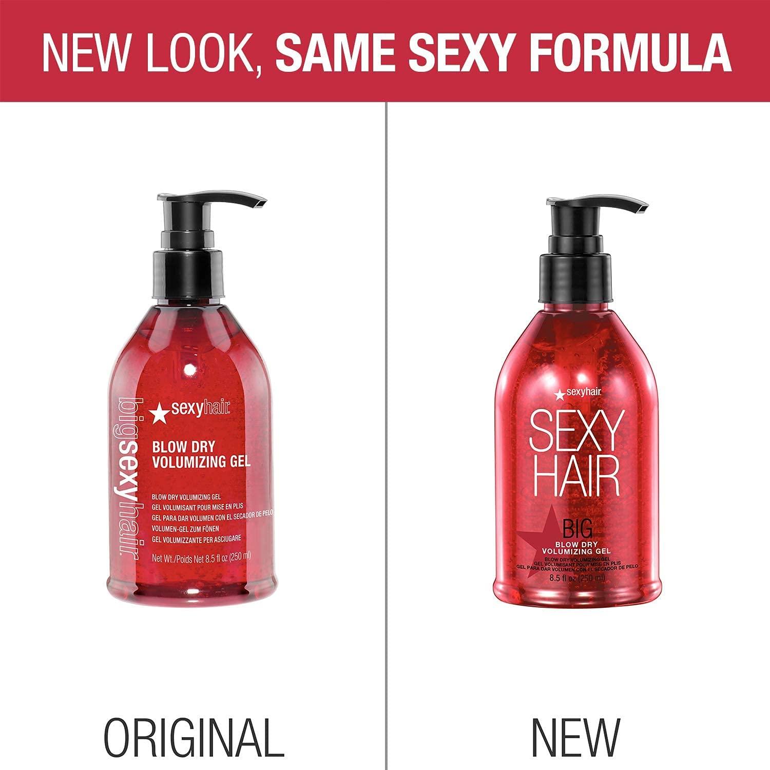 SexyHair Big Blow Dry Volumizing Gel Added Volume with Hold Up to