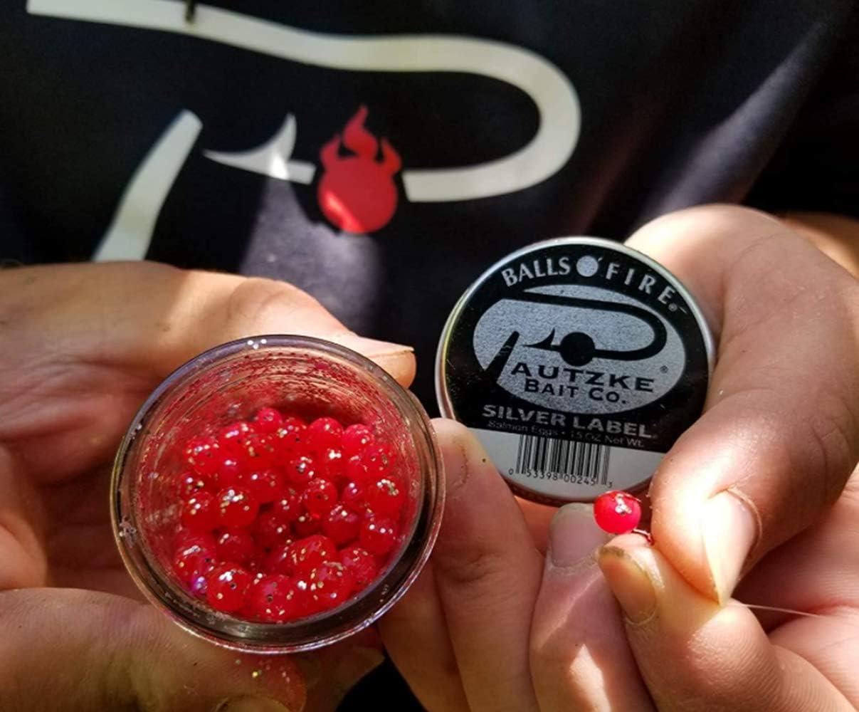 Pautzke Balls O' Fire Salmon Eggs Bait Orange Deluxe