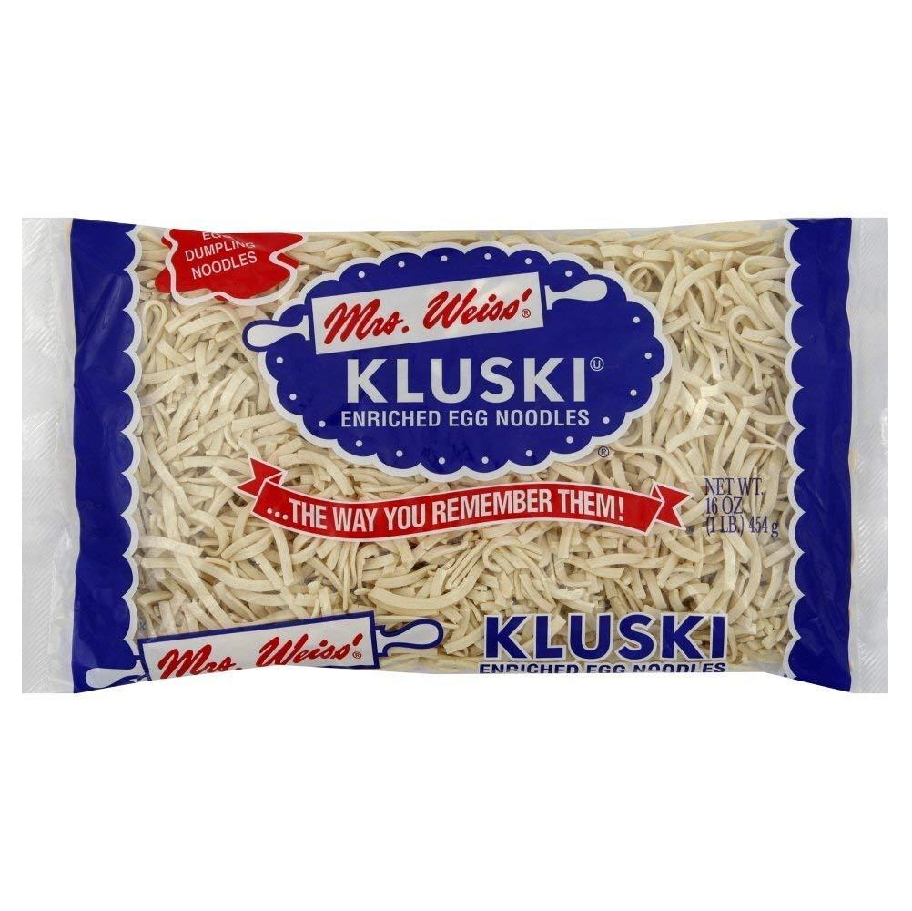 Mrs. Weiss Kluski Egg Noodle 16.0 OZ Pack of 3 Buy Online Now