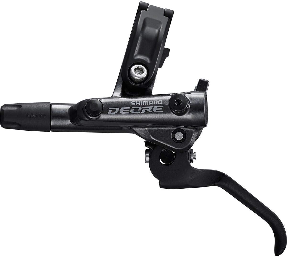 SHIMANO Disk Brake Calliper BR-M6100 - Deore 2-pot calliper, post mount, without adapters, front... SHIMANO Disk Brake Calliper BR-M6100 - Deore 2-pot calliper, post mount, without adapters, front...