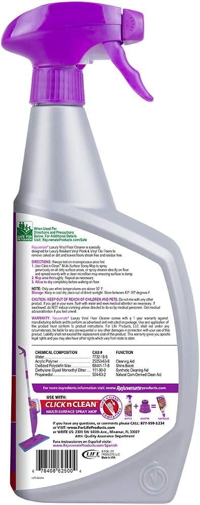 Rejuvenate 32 Oz. Bio-Enzymatic No Scrub Tile & Grout Cleaner