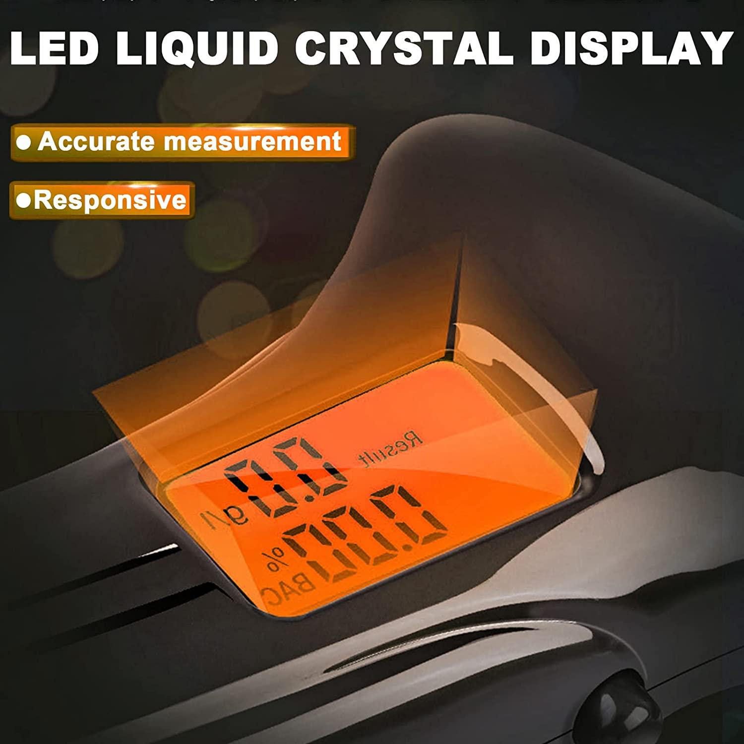 Digital professional breath tester alcohol tester liquid crystal