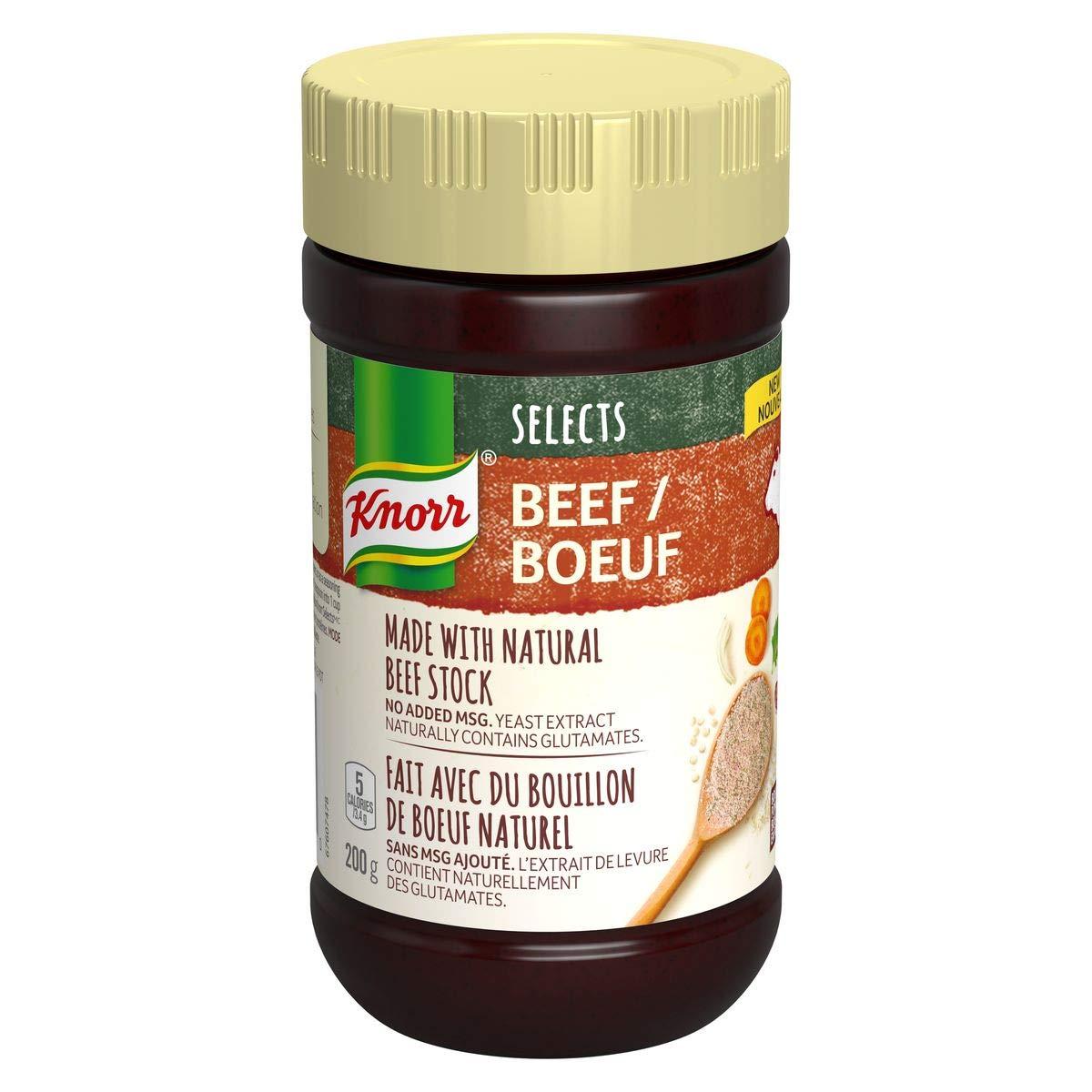 Knorr Selects Beef Bouillon Powder, 200g/7.1oz, Imported from Canada