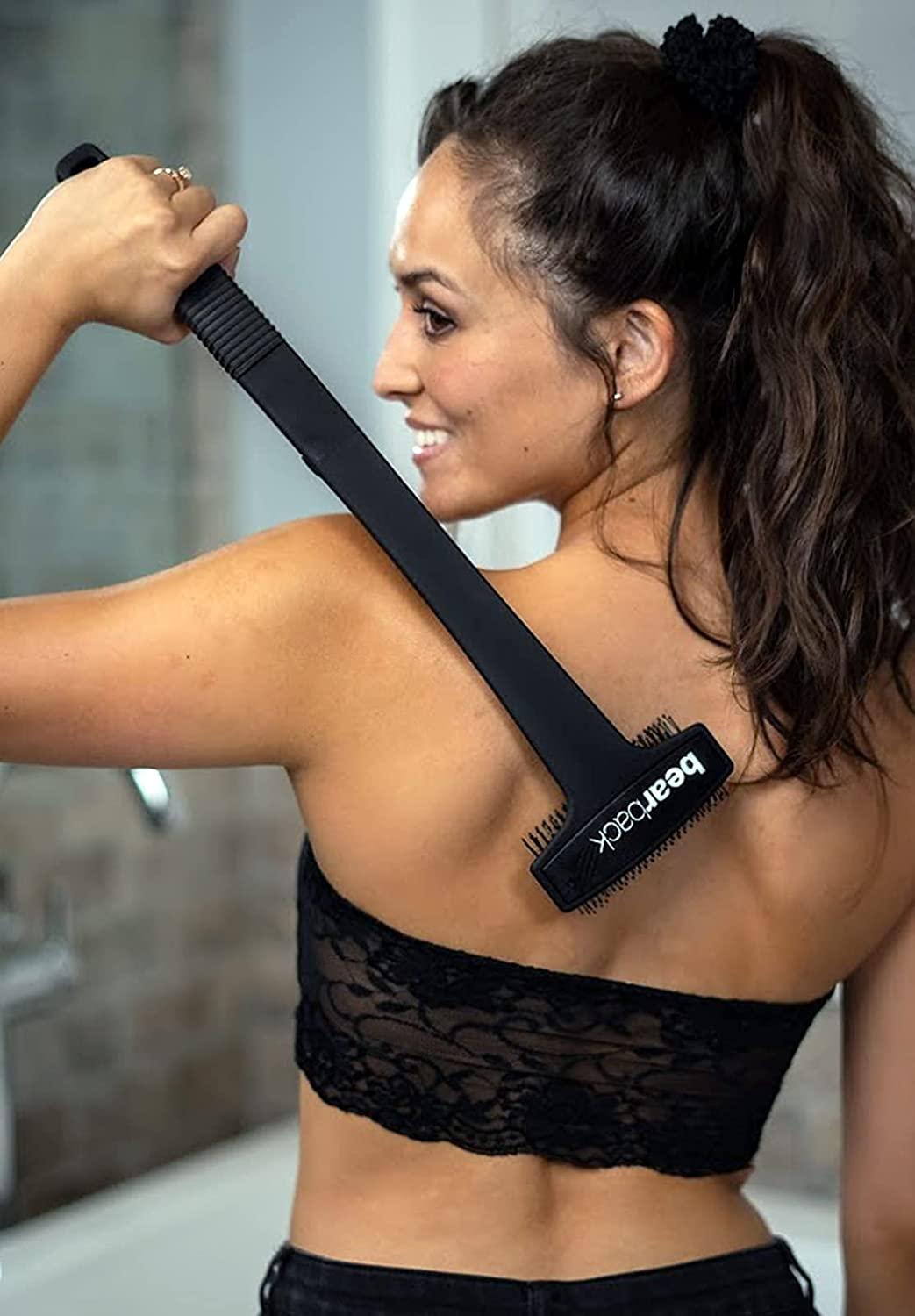 Bearback Back Scratcher Premium Extendable Folding Exfoliating Brush