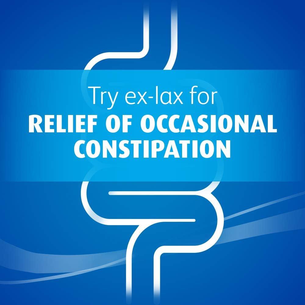 Exlax Regular Strength Chocolated Stimulant Laxative Constipation Relief Pills for Occasional