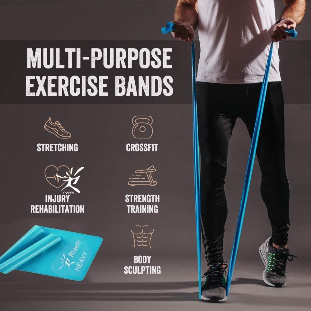 FITNESS HEALTH PRO TRI RESISTANCE BANDS YOGA PILATES EQUIPMENT FLEXIBLE STRETCH EXERCISE FLAT BAND - GTIN/EAN/UPC 1234567890135 - Cadastro De Produto Com Tributação E NCM