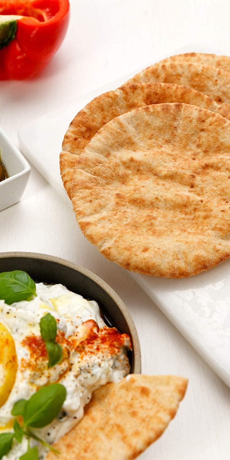 Joseph's MINI Pita Bread Flax, Oat Bran and Whole Wheat Flour, 8