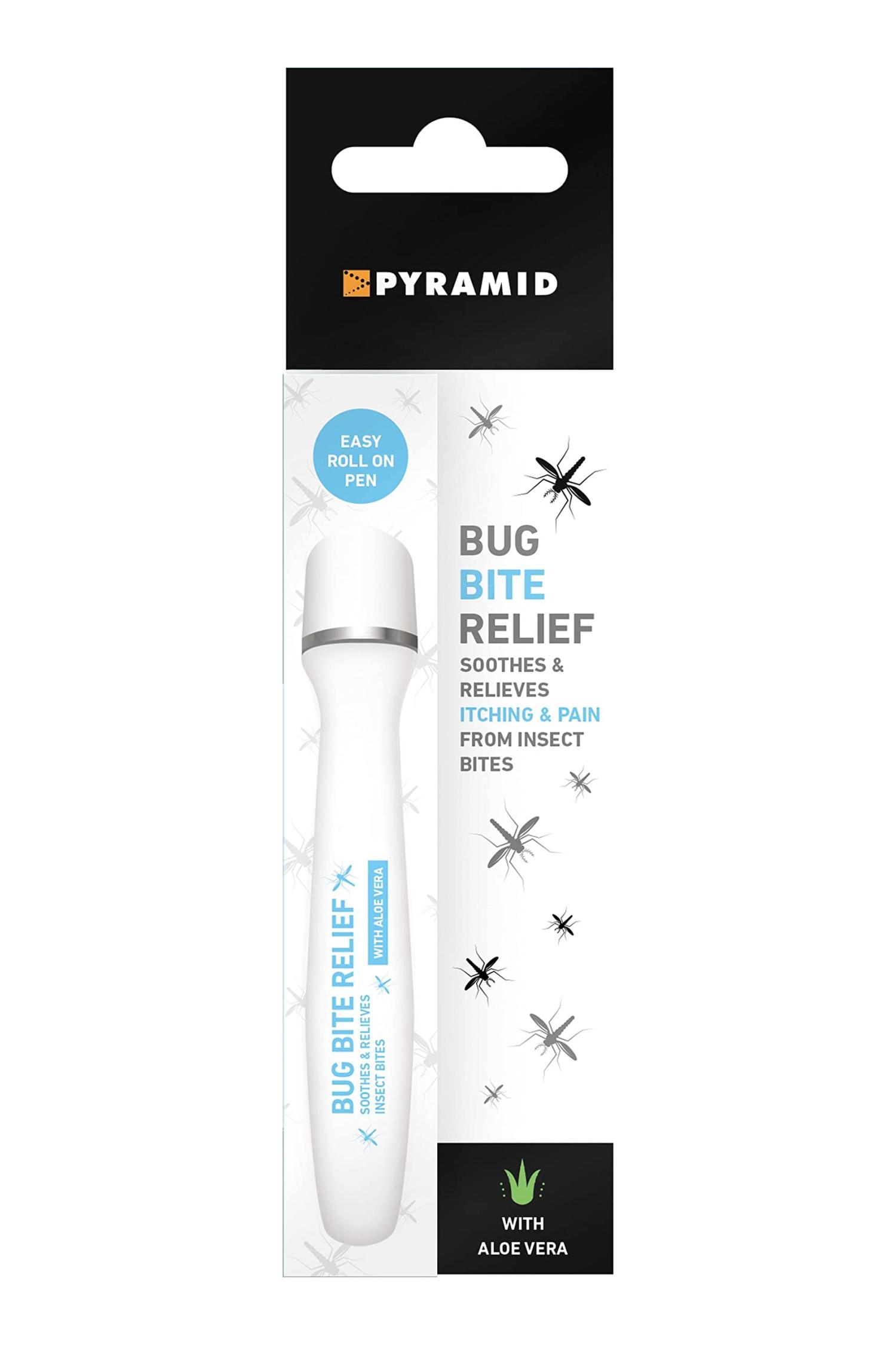 Pyramid Bug Bite Relief Pen with Aloe Vera FastActing 15ml Formula