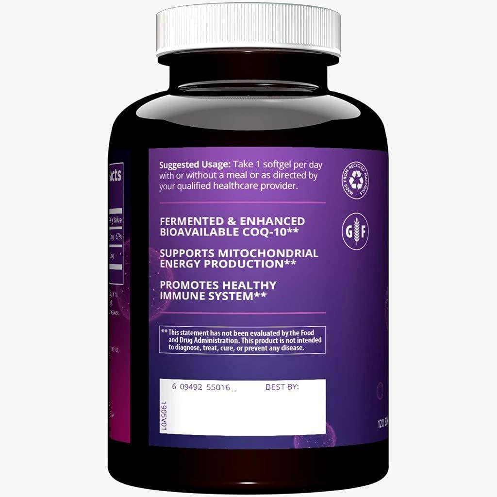 MRM CoQ-10 100 mg - 120 Softgels | Premium Heart Health Supplement | Buy  Now with Express International Delivery | GoSupps.com