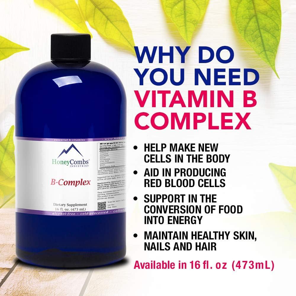 Vitamin B Complex Drops 16 Fl Oz Super B Complex & Vitamin