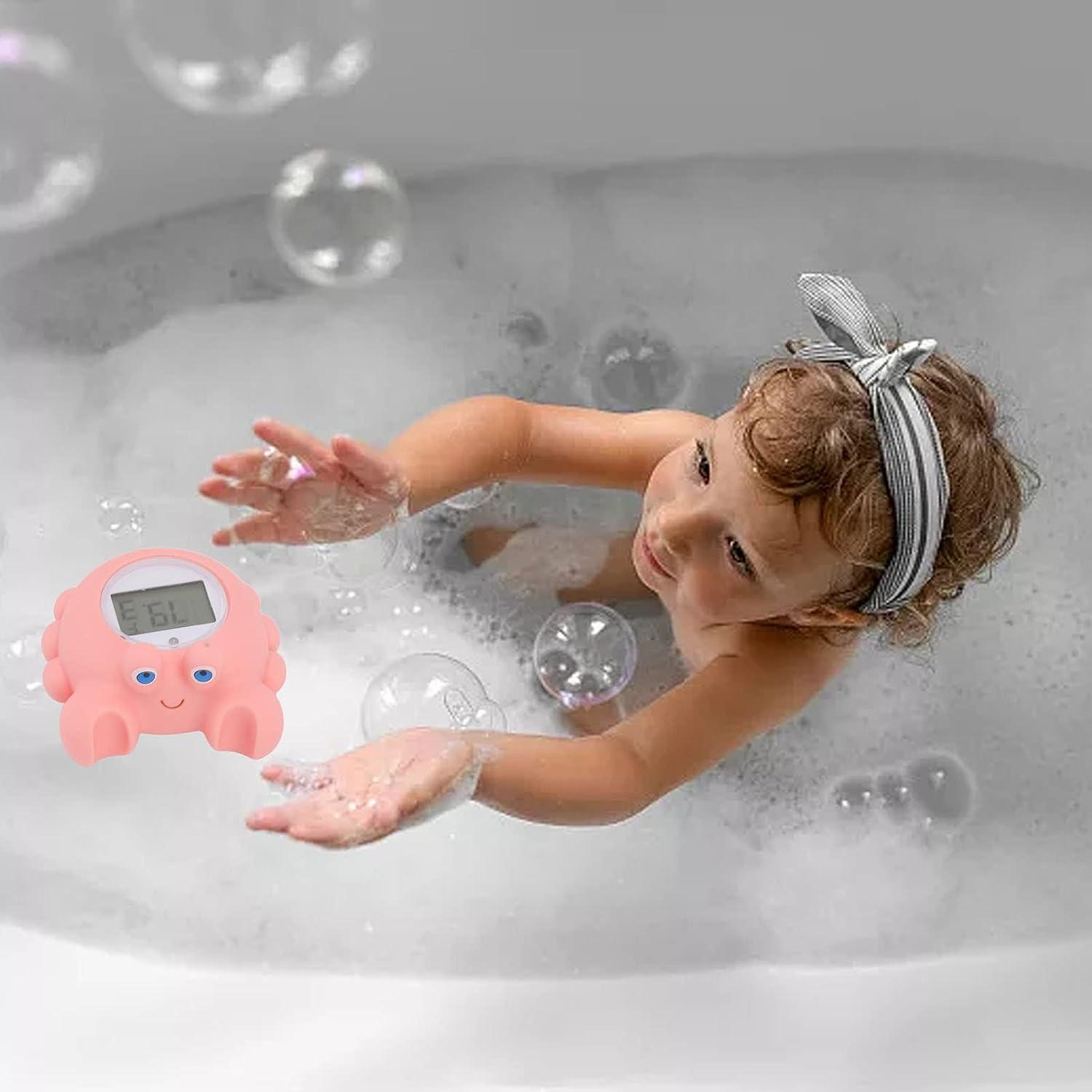 Crab Shaped Baby Bath Thermometer Infant Safety Water Temperature