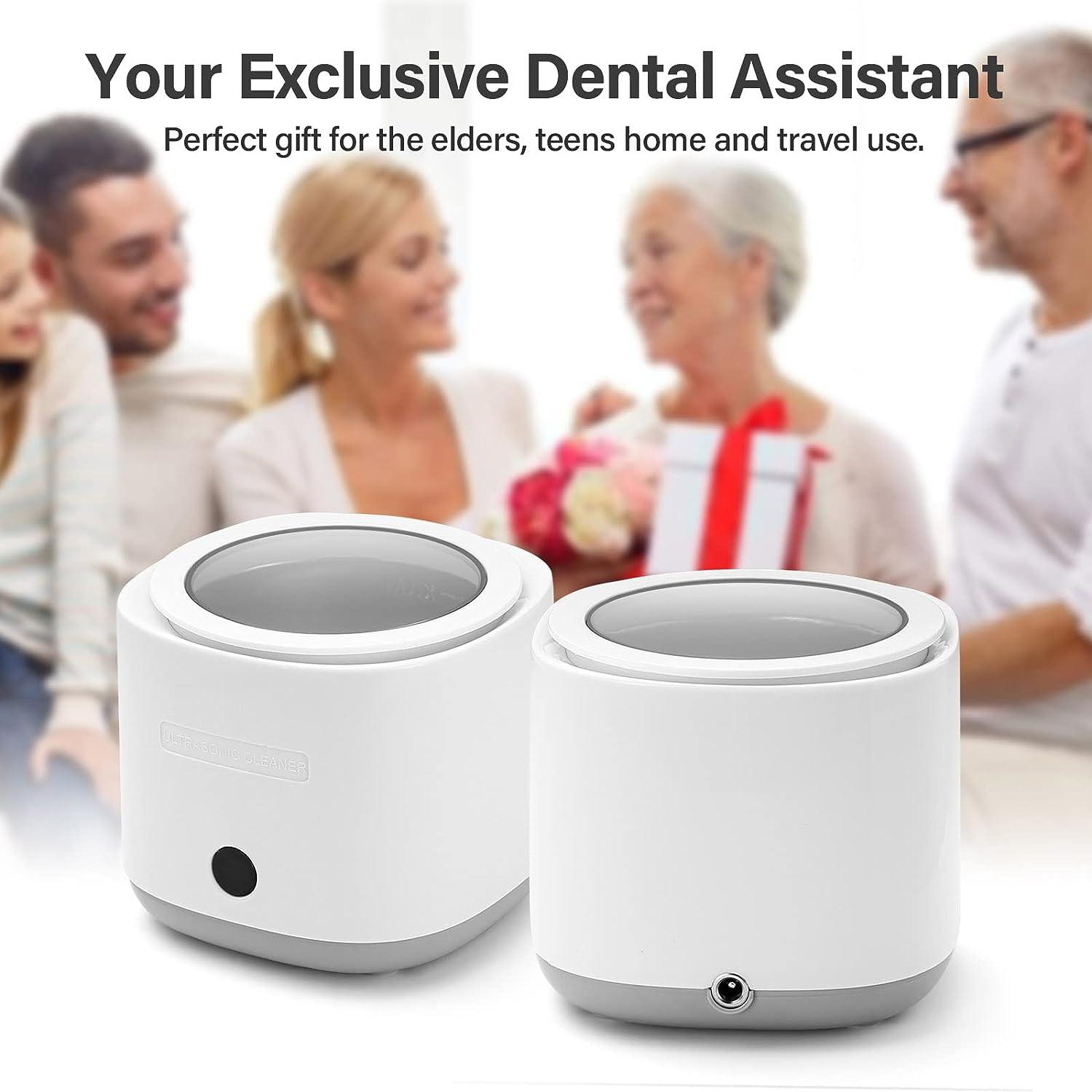 Anbbas Retainer Ultrasonic Dental Cleaner Denture Bath Cleaning Machine