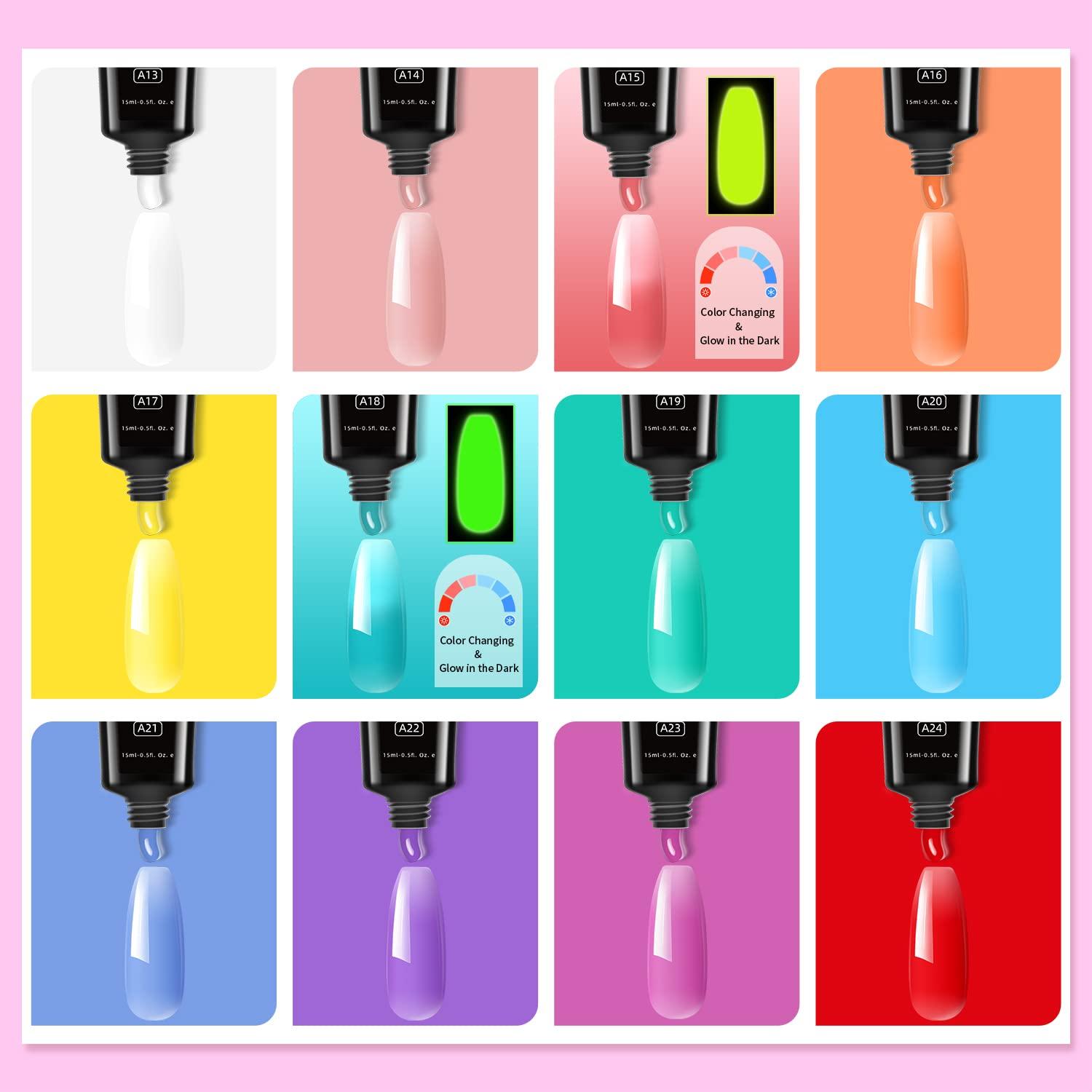 laau nail mixing 12colors set-