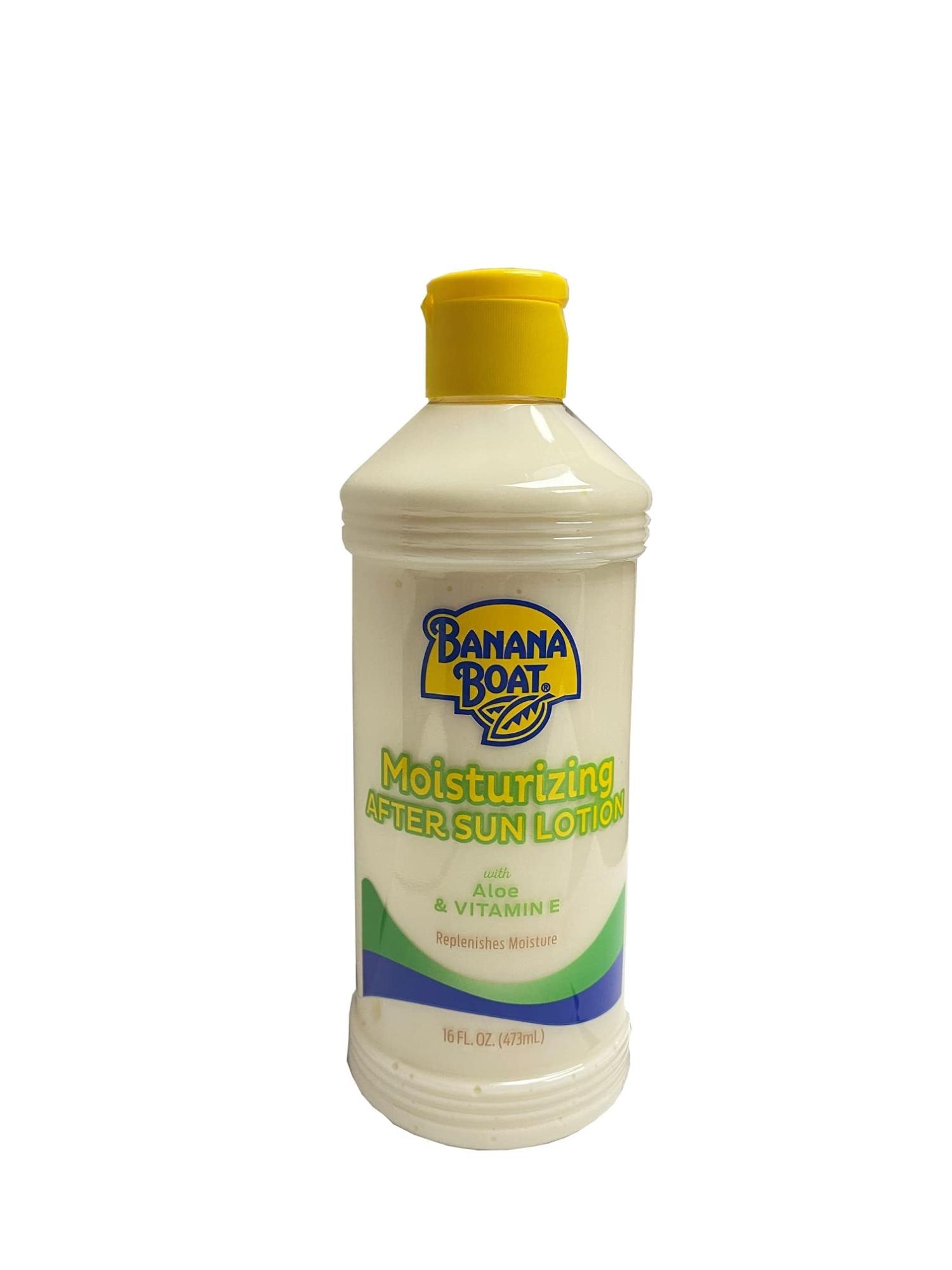 Banana Boat Aloe After Sun Lotion 16 oz (Pack of 4) Soothing