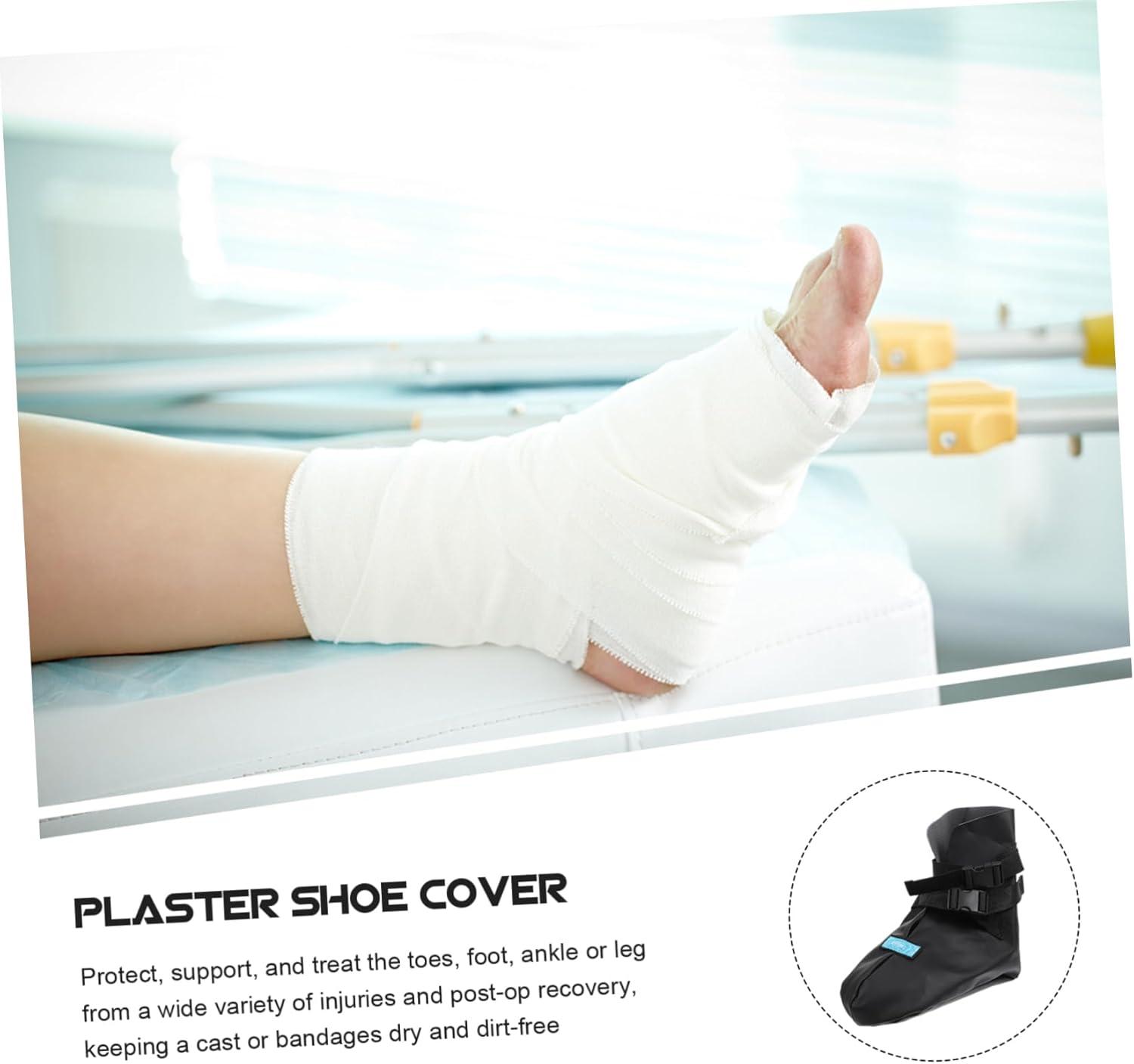 Buy ABOOFAN Plaster Warm Shoe Cover Walking Boot Fracture