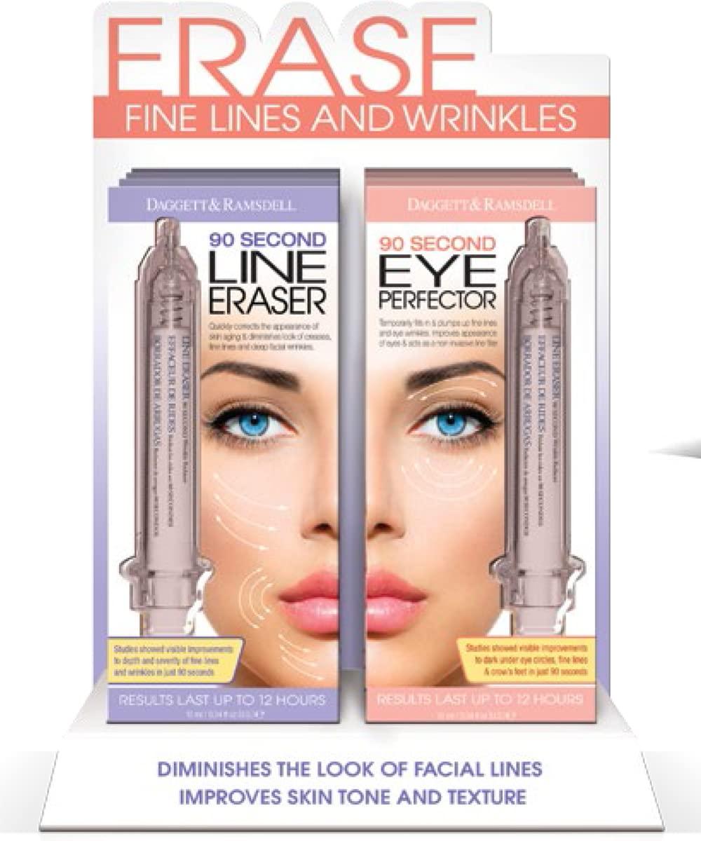 Daggett & Ramsdell Line Eraser 90 Second Wrinkle Reducer 0.34oz FastActing AntiWrinkle