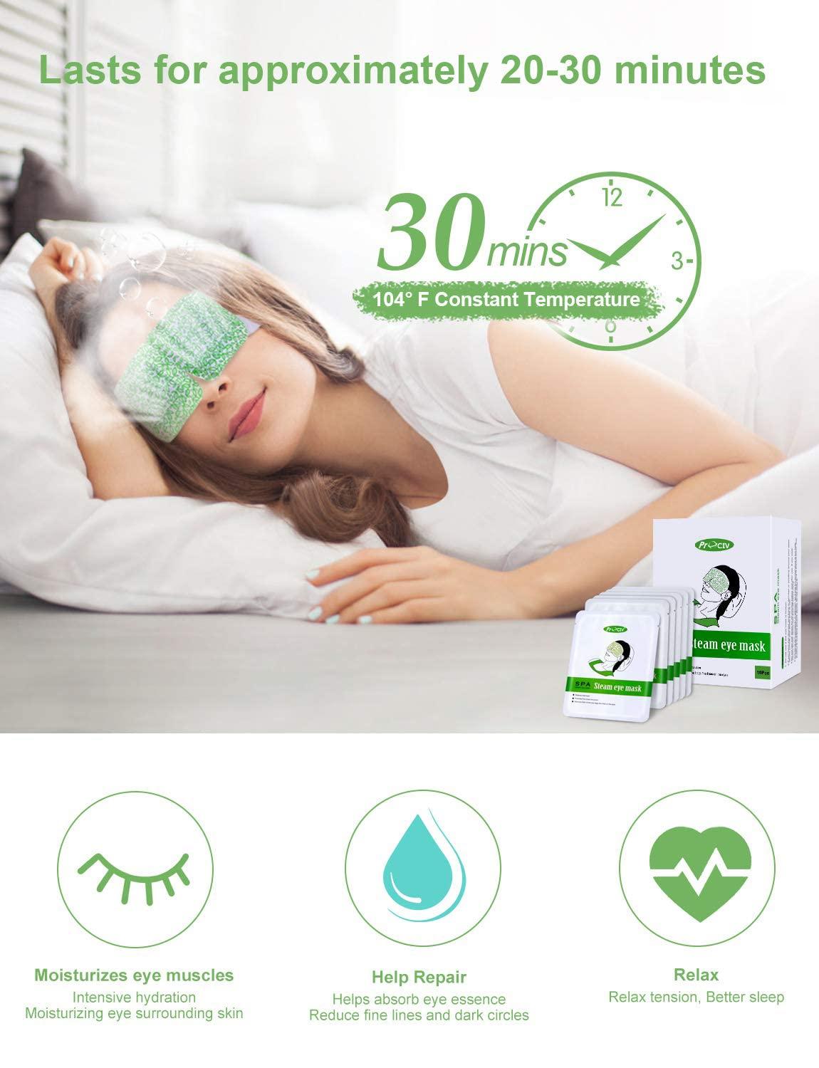 Disposable soothing shop eye mask