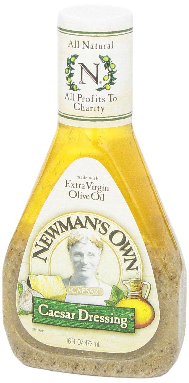 Newman's Own Salad Dressing Caesar, 16Ounce (Pack of 3)