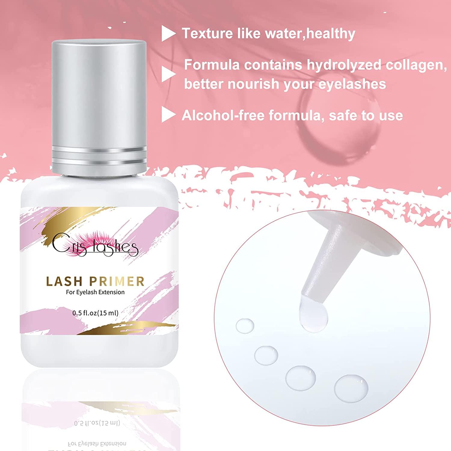 15ml Clear Eyelash Extension Primer Low Irritation, Easy Removal