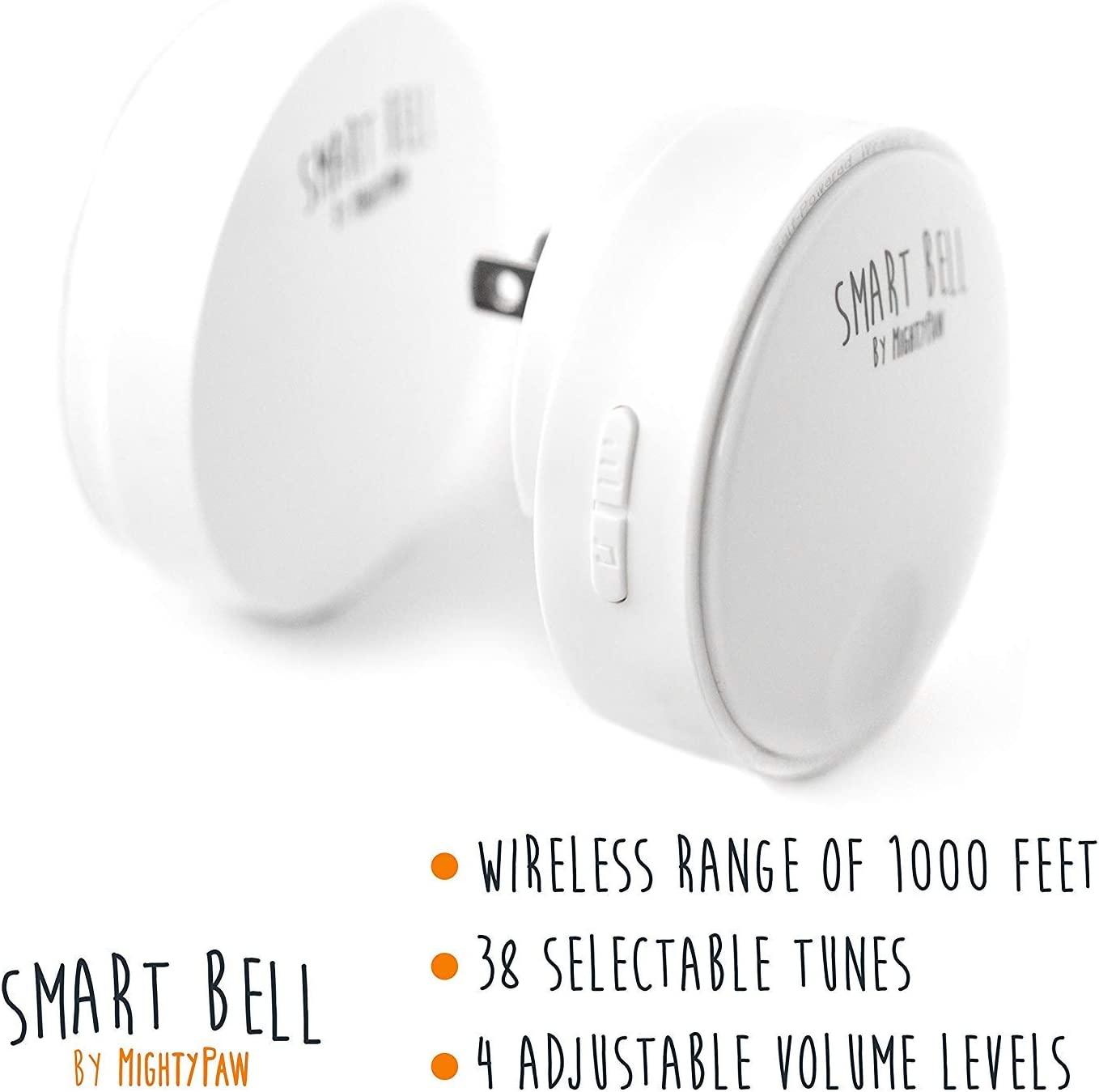 Mighty Paw Smart Bell 2.0, Dog Potty Communication Doorbell, Super