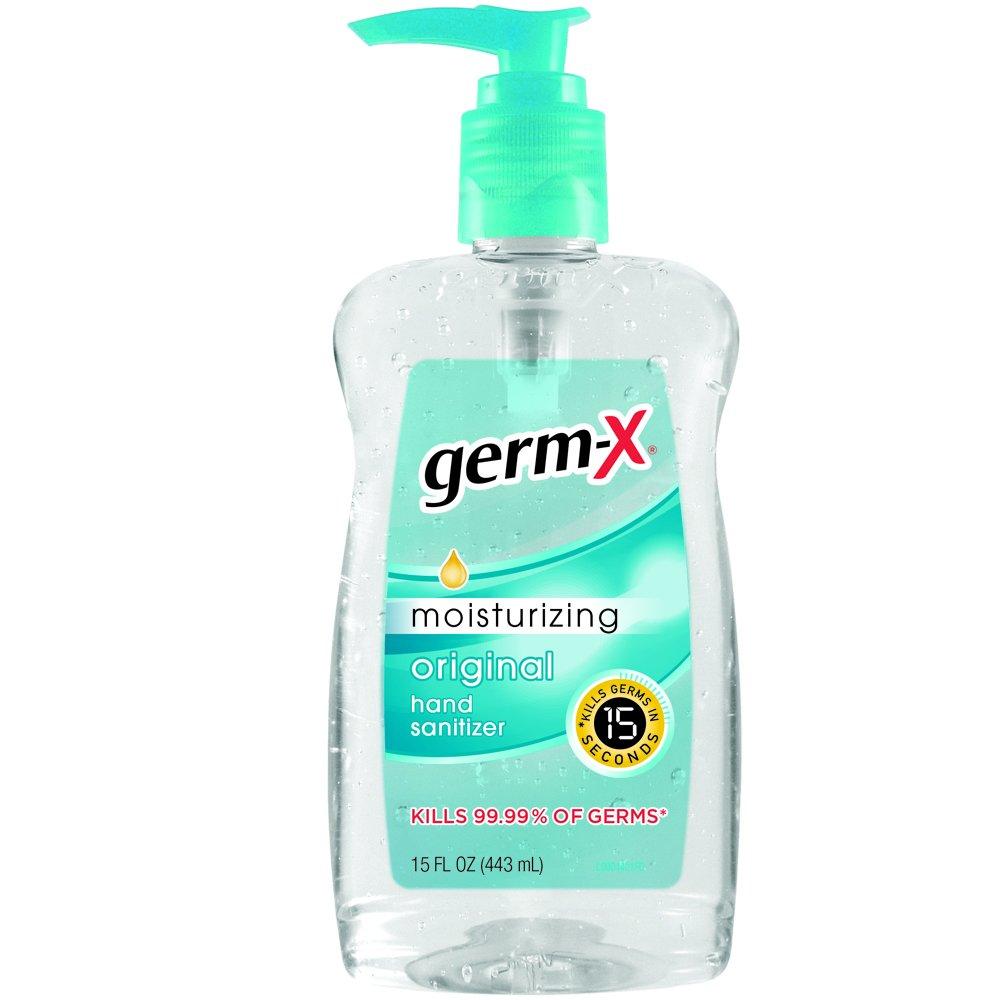 GermX Hand Sanitizer Original Pump Bottle 15 Fluid Ounce