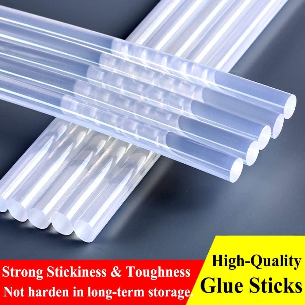 MONVICT Hot Glue Sticks, Pack of 50 (1.54 lb) 6Long 0.43 Diameter  Full-Size Hot Glue Gun Sticks Art Glues Pastes Hot Melt Sticks for Most  Large Glue Guns, Clear Glue Sticks for