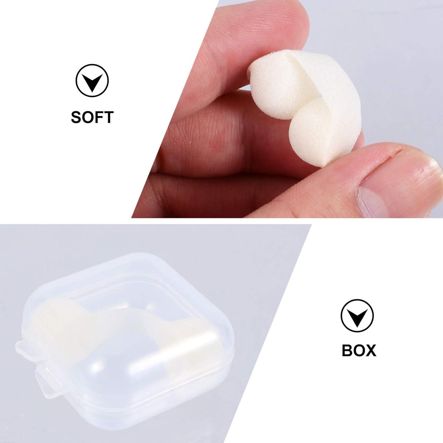 Healifty 50pcs Disposable Nose Filter Plugs Ultra Breathable Nasal