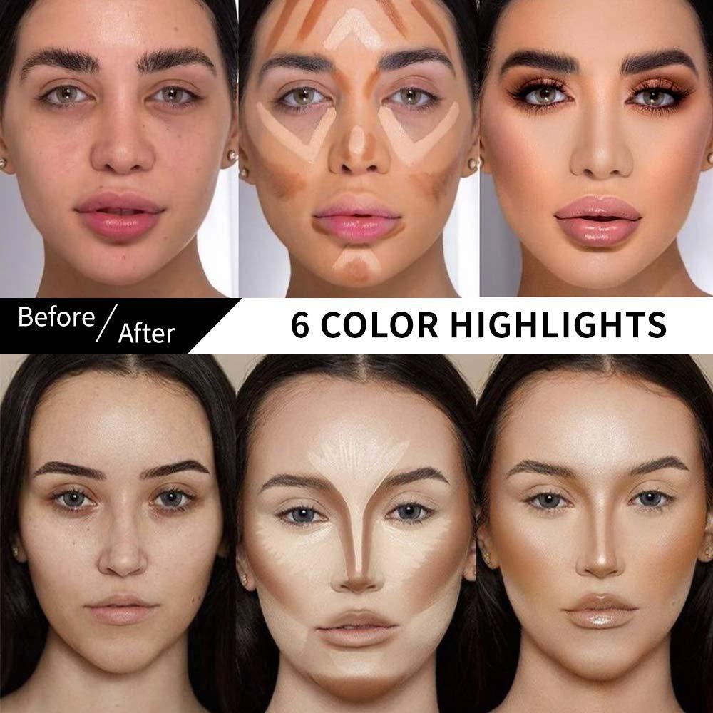 Contour and Highlight Palette - Natural Glow Makeup Bahrain