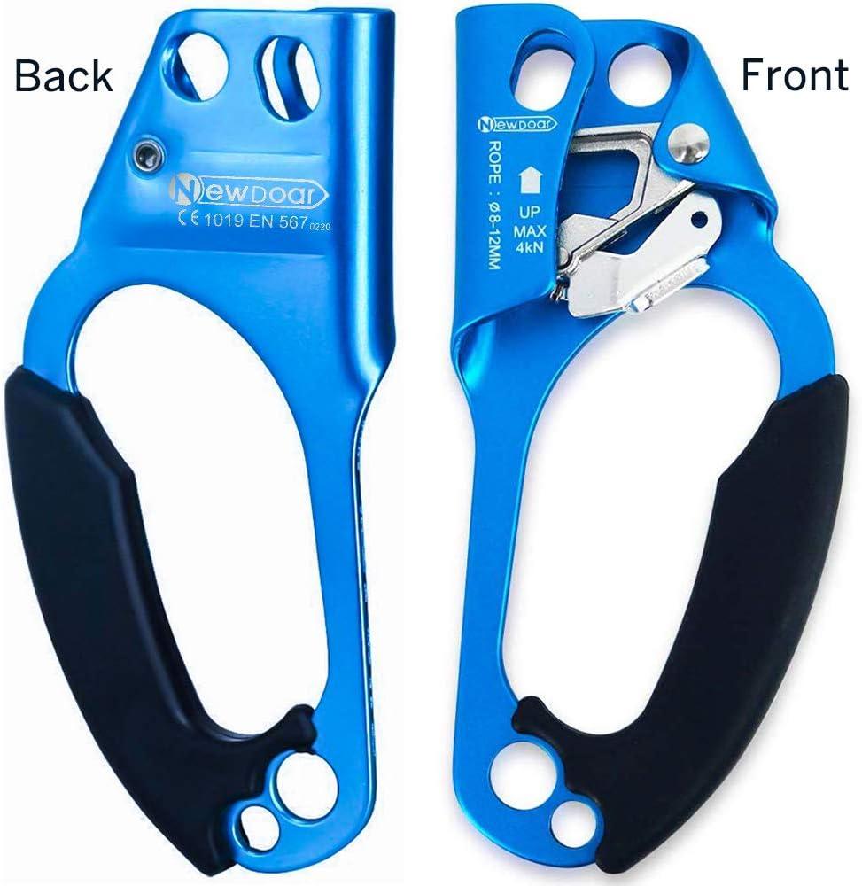 NewDoar UIAA & CE Certified Hand Ascender Rock Climbing Tree Arborist
