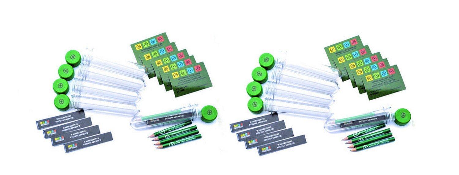 BURI Petling Geocaching Lot de 10 récipients sans couvercle