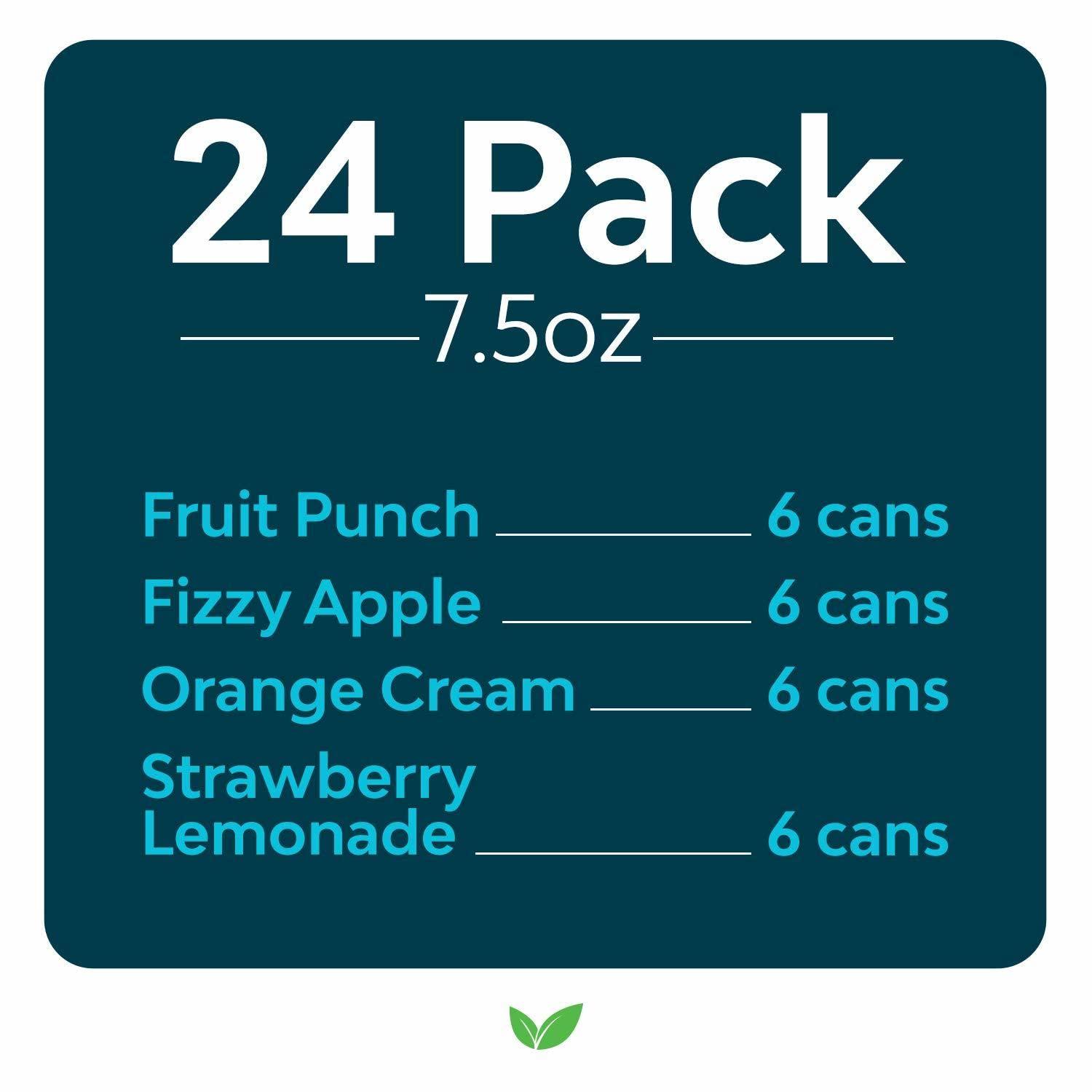 Zevia Kidz Variety Pack 7.5 Oz Cans (Pack Of 24) | Buy Now with