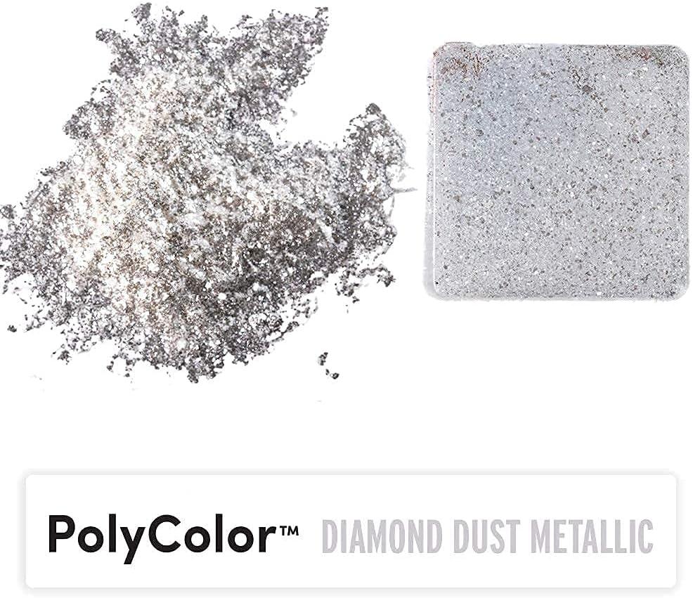 Diamond Dust Metallic Powder PolyColor - Colored Mica Powder for