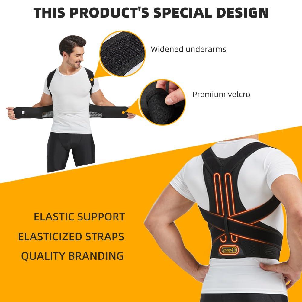 Posture Corrector for Women Men Brace Top Comfortable Back Brace