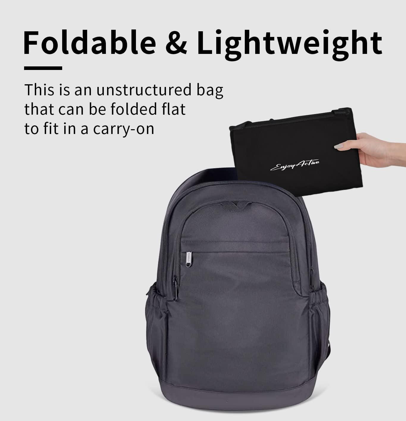 EnjoyActive Yoga Mat Bag | Waterproof Lightweight Multi Pocket