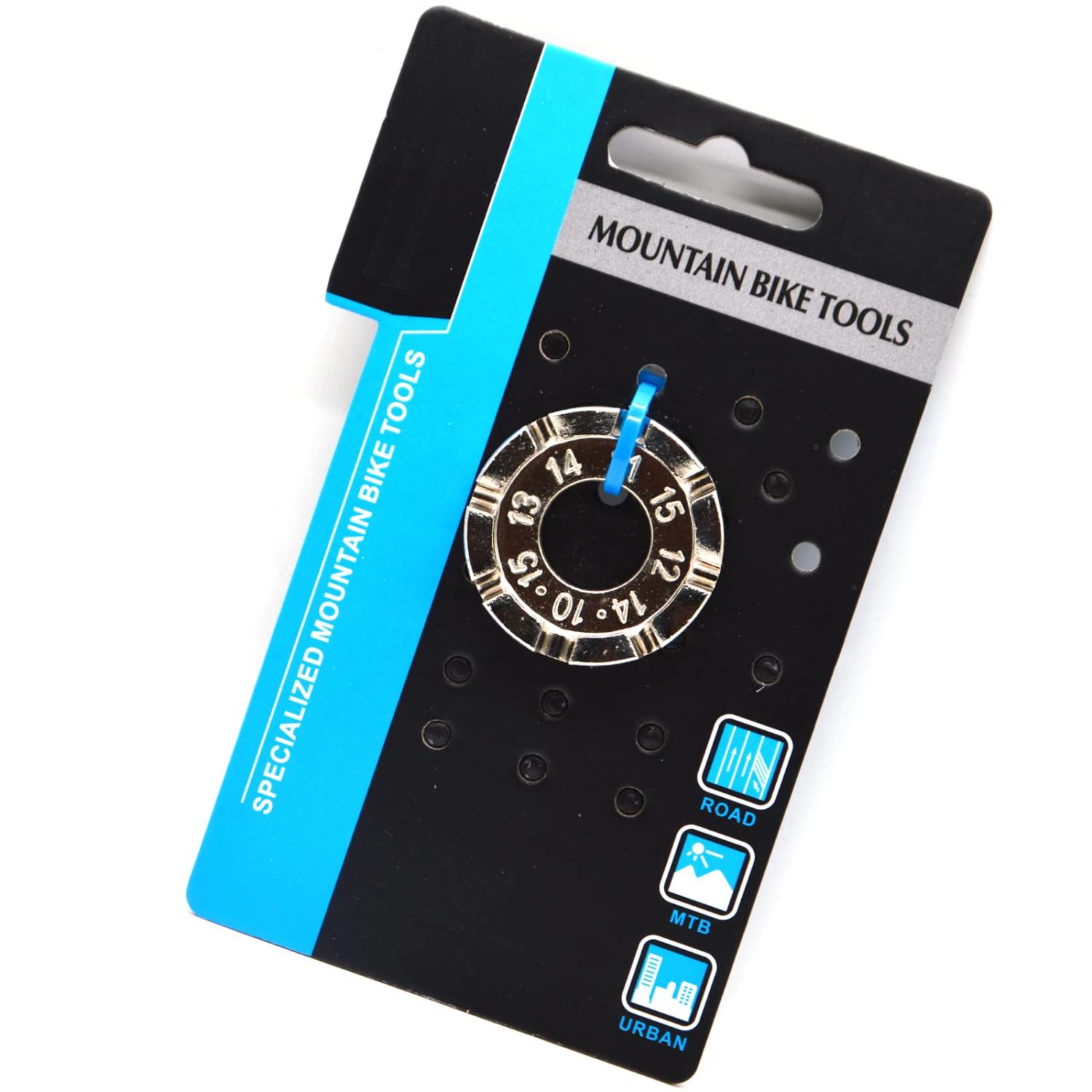 EISGE Spoke Wrench Hard Steel Bike Rim Truing Tool for Bicycle Wheel