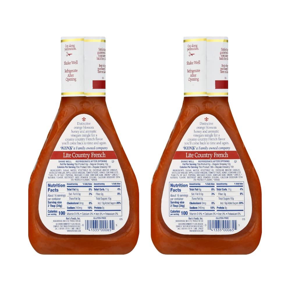 Ken's Steak House Lite Country French with Orange Blossom Honey