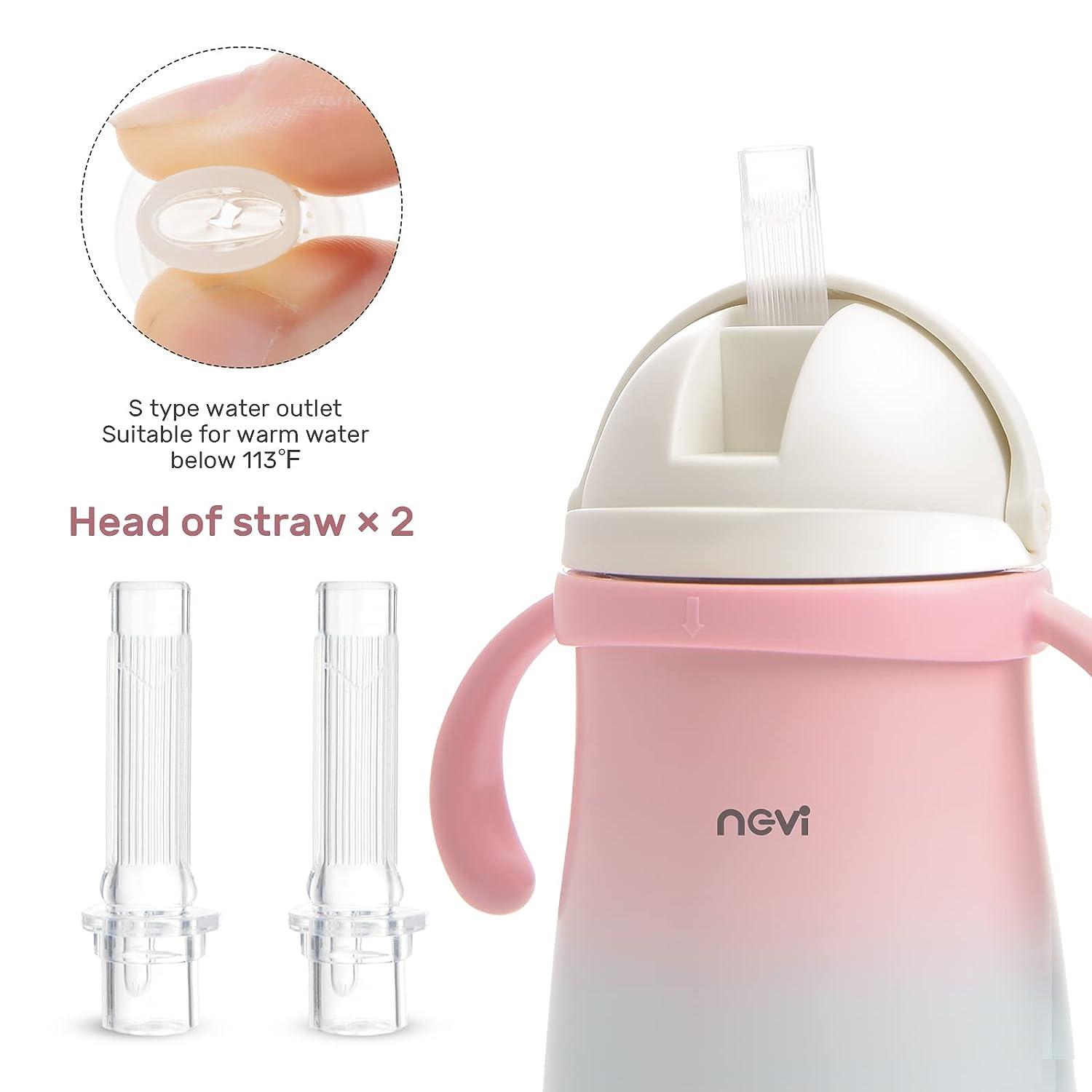 Baby Water Bottle with Weighted Straw for Babies Over Six Months 300ml