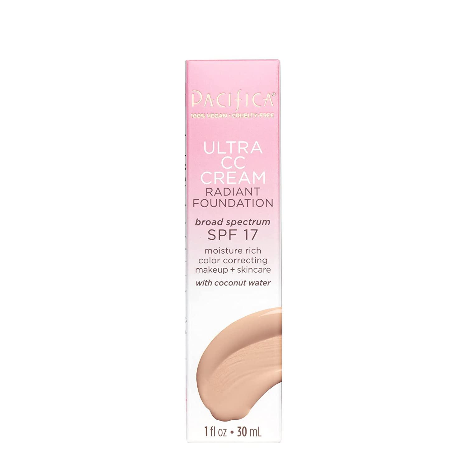 Pacifica Beauty Ultra CC Cream Radiant Foundation with Broad
