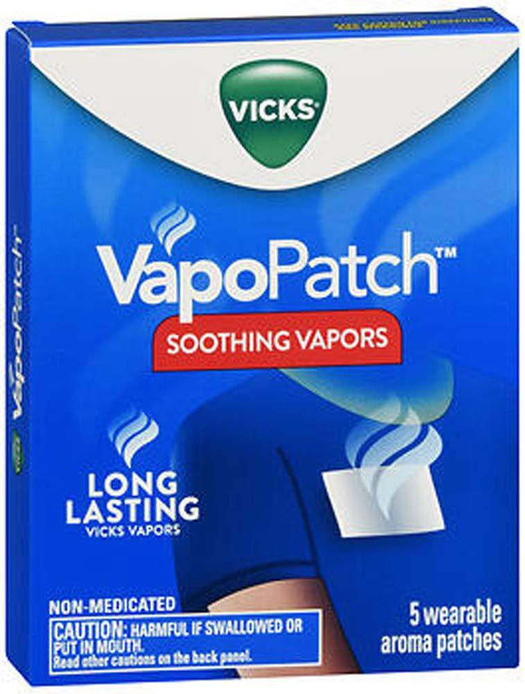 Vicks Vapopatch Adult Wearable Aroma Patch 5 Count