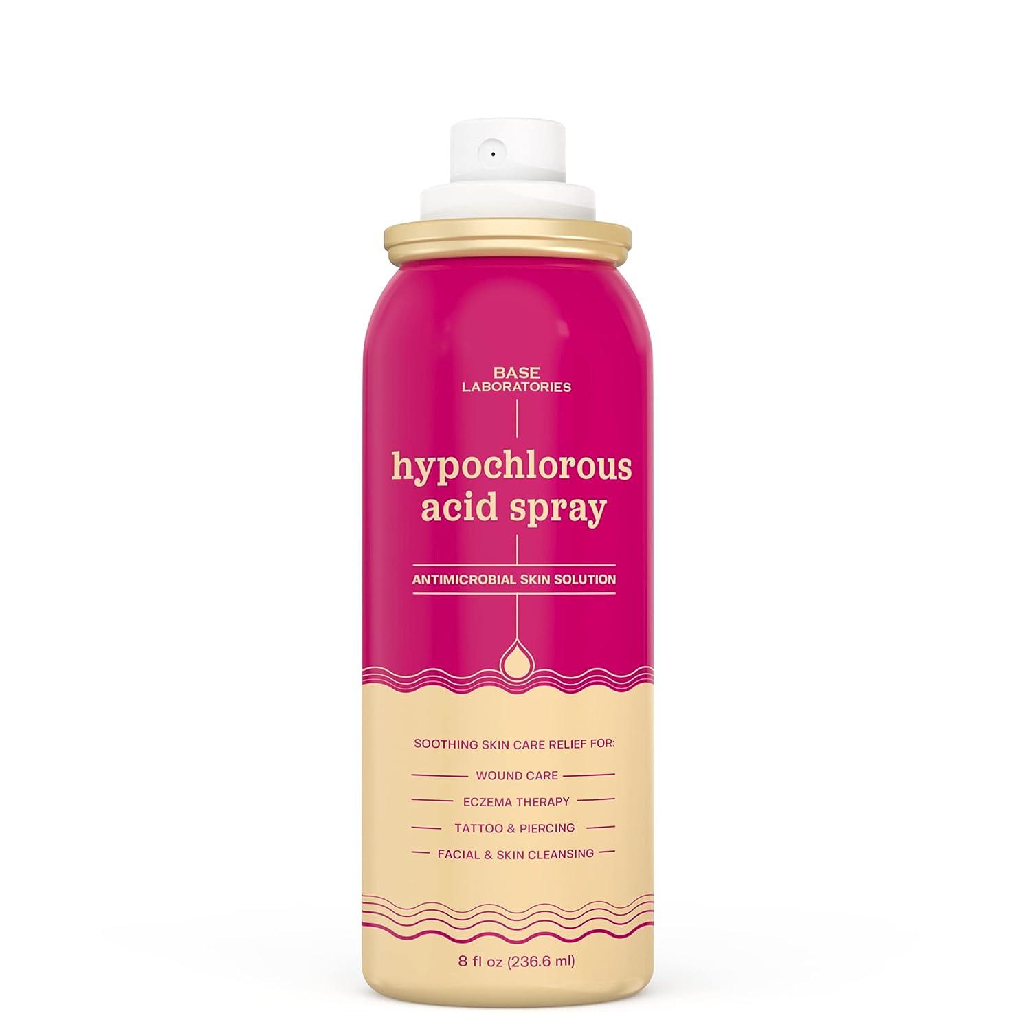 Base Labs Hypochlorous Acid Spray Skin Healing for Wounds Spray