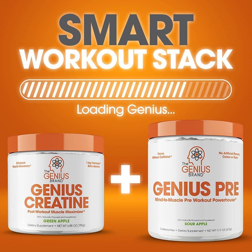Genius Creatine Powder, Post Workout Supplement For Men and Women with
