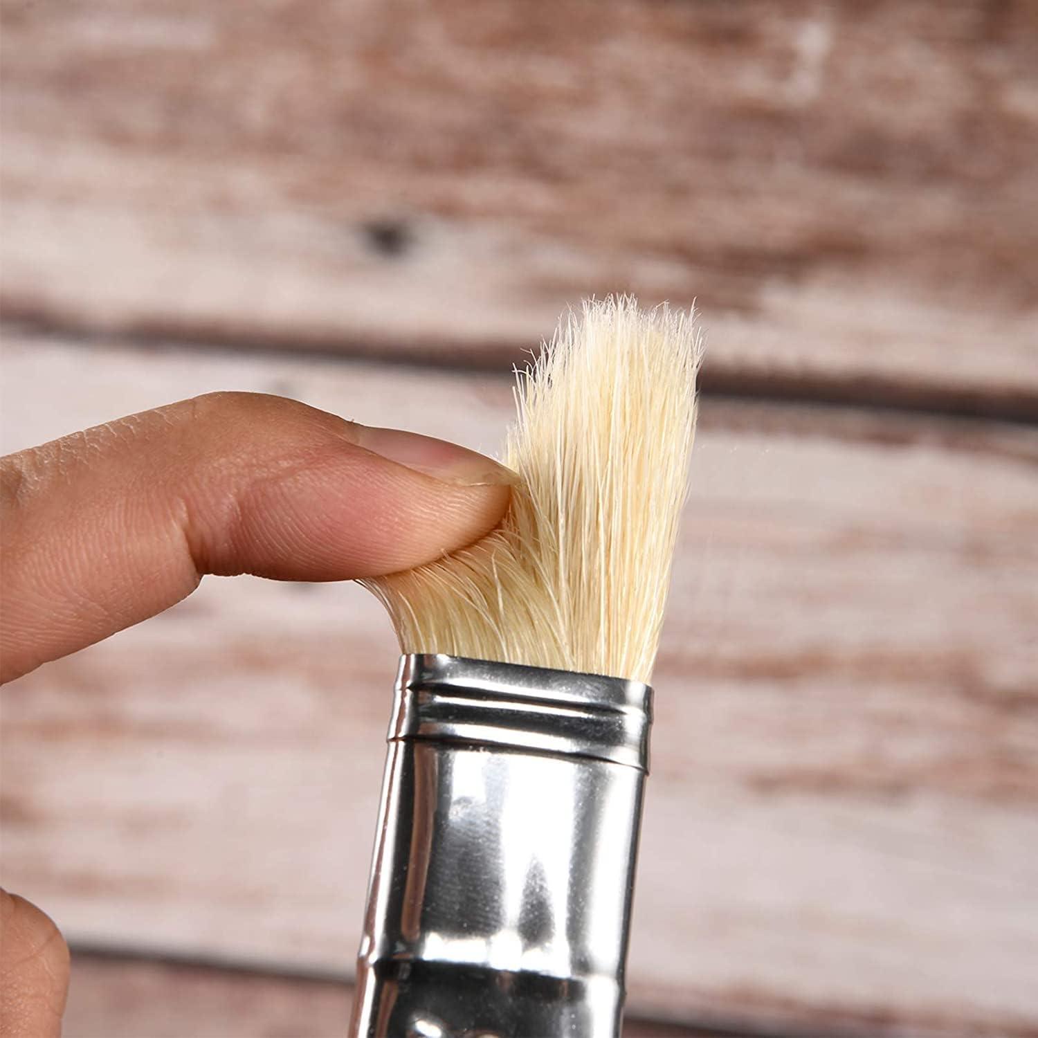GOUACHE PAINT BRUSHES and how to clean them + swatching brush types 